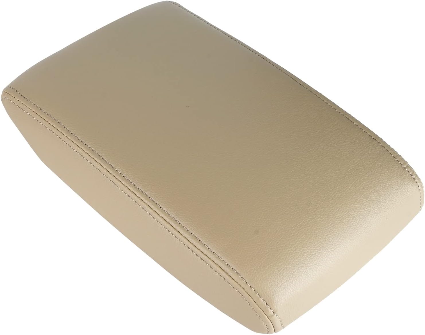 LCWRGS Center Console Armrest Cover Fits for 2008-2014 Toyota Highlander | Leather Arm Rest Cover, Car Middle Console Cover, Beige