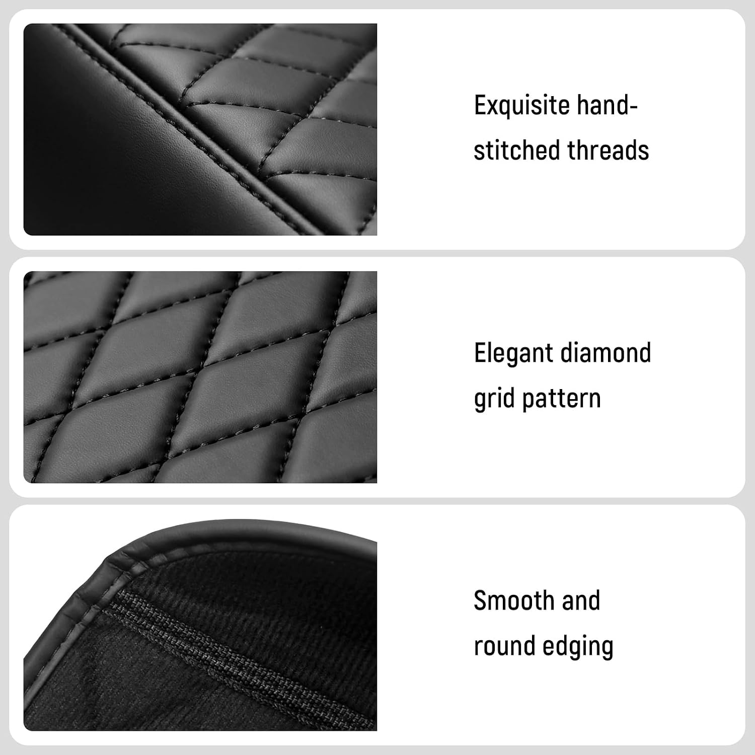 Center Console Armrest Cover Compatible with Toyota 2019-2025 RAV4 Hybrid, Prime (PHEV) Accessories Leather Material Center Console Liner Protection - Image 6